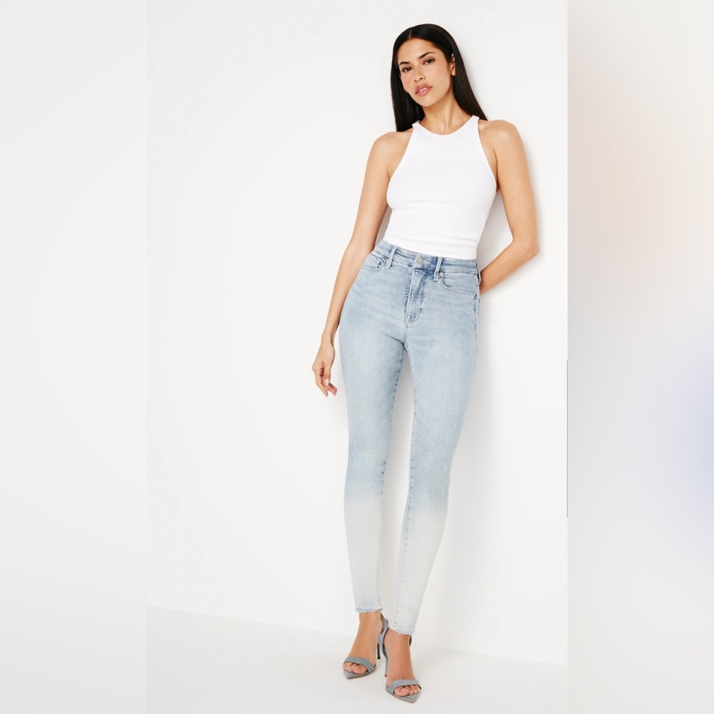 Good American good waist skinny jeans‎ size 8￼